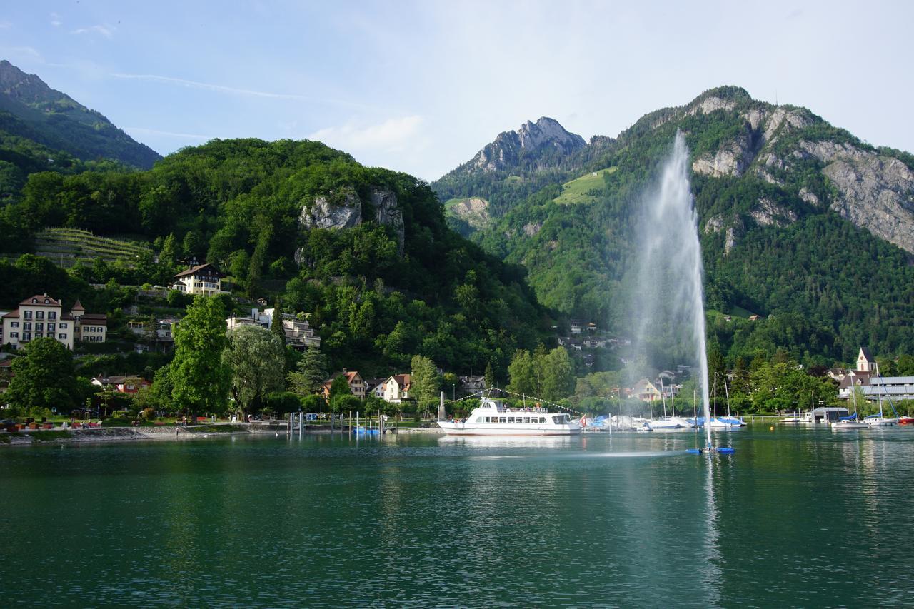 Hotel Freihof Glarus Bagian luar foto