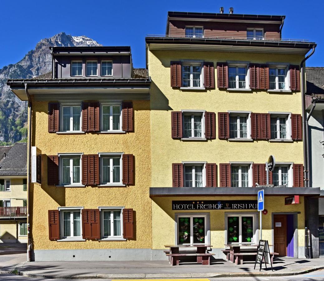 Hotel Freihof Glarus Bagian luar foto